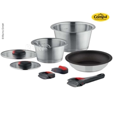 CAMP4 Quick Clack Pro Kastrullset, 8 delar